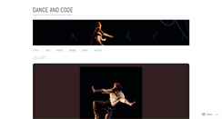 Desktop Screenshot of danceandcode.com